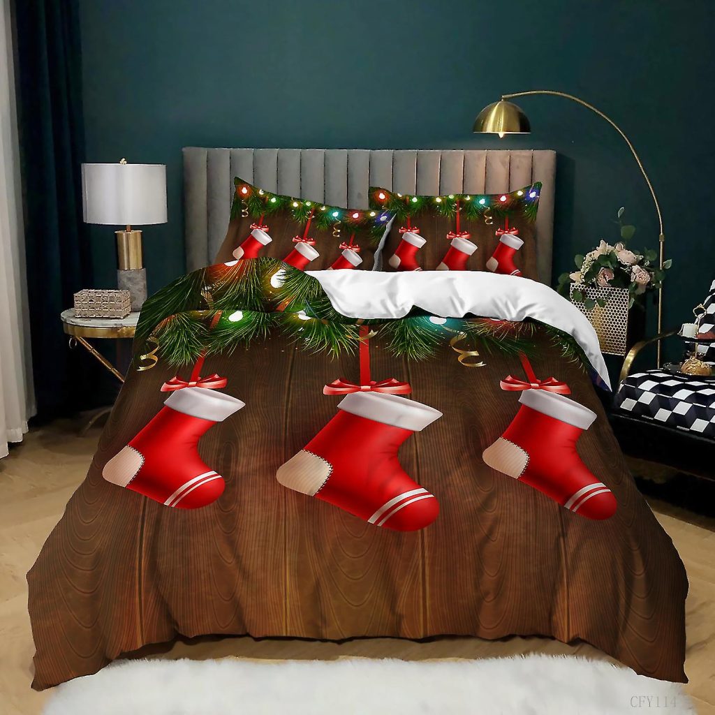 Christmas bedding
